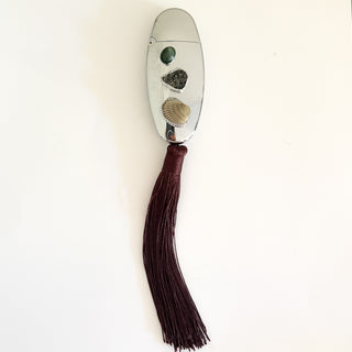 PAREM Chrome Embellished Lighter Case