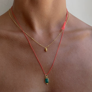 MARGAUX NECKLACE CORAL